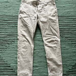 Mens j crew slim khakis 30 X 30